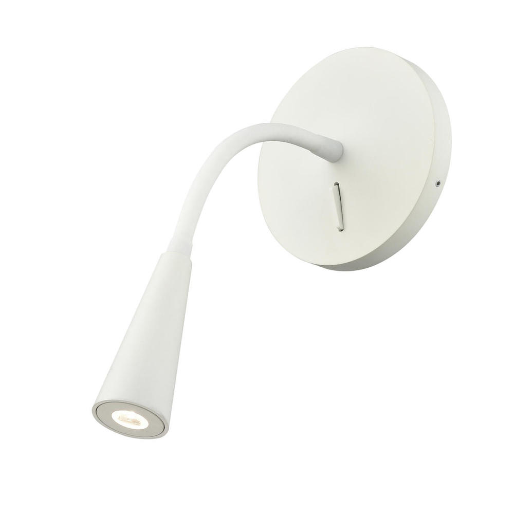 Eton 5-in White LED Wall Sconce