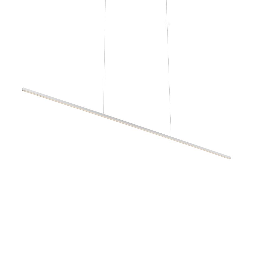 Vega Minor 60-in Brushed Nickel LED Linear Pendant