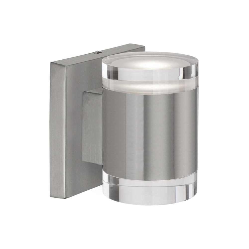 Norfolk 5-in Brushed Nickel LED Wall Sconce