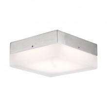 Kuzco Lighting Inc FM3409-BN - LED FL/MT SQ-FR-GLS 1200LM 13W BN