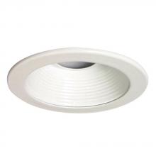 Galaxy Lighting 401WH - 4" Low  / Line Voltage Step Baffle - White