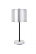 Elegant LD4075T10BN - Exemplar 1 Light Brushed Nickel Table Lamp