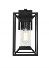 Elegant OD329W14BK - Willington 7 inch Outdoor Pendant in Black