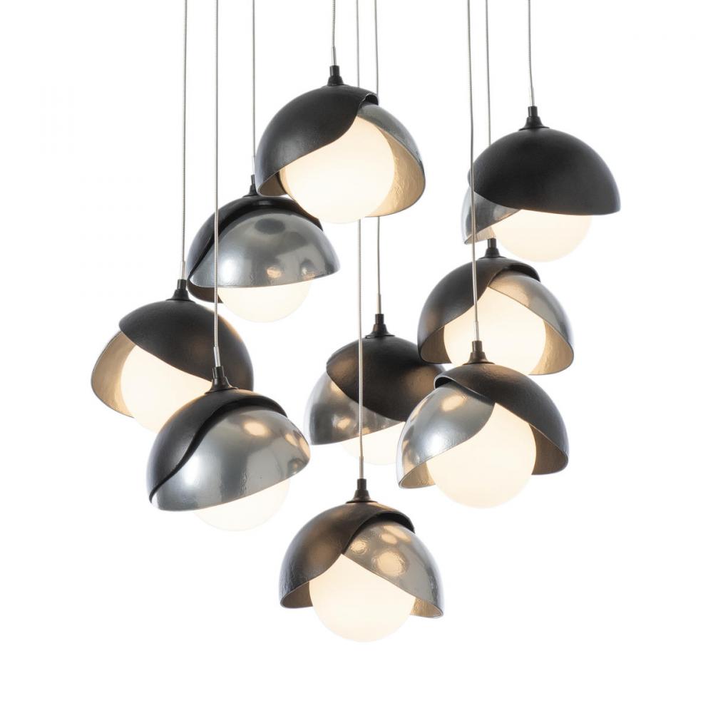 Brooklyn 9-Light Double Shade Pendant