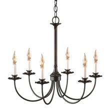 Hubbardton Forge - Canada 107060-SKT-14 - Simple Lines 6 Arm Chandelier