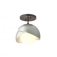 Hubbardton Forge - Canada 121377-SKT-14-82-GG0711 - Brooklyn 1-Light Double Shade Semi-Flush