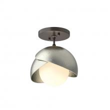 Hubbardton Forge - Canada 121377-SKT-14-85-GG0711 - Brooklyn 1-Light Double Shade Semi-Flush