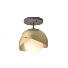 Hubbardton Forge - Canada 121377-SKT-20-86-GG0711 - Brooklyn 1-Light Double Shade Semi-Flush