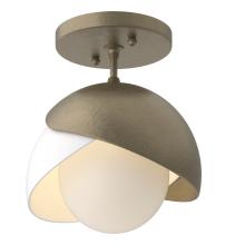 Hubbardton Forge - Canada 121377-SKT-84-02-GG0711 - Brooklyn 1-Light Double Shade Semi-Flush