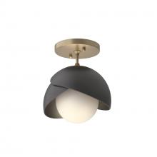 Hubbardton Forge - Canada 121377-SKT-84-10-GG0711 - Brooklyn 1-Light Double Shade Semi-Flush