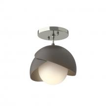 Hubbardton Forge - Canada 121377-SKT-85-07-GG0711 - Brooklyn 1-Light Double Shade Semi-Flush