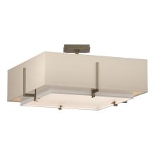 Hubbardton Forge - Canada 126510-SKT-84-SF1605-SA2012 - Exos Square Double Shade Semi-Flush