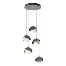 Hubbardton Forge - Canada 131125-SKT-STND-85-89-GG0711 - Brooklyn 5-Light Double Shade Pendant