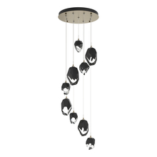 Hubbardton Forge - Canada 131142-SKT-LONG-84-BP0756 - Chrysalis 9-Light Mixed Crystal Pendant