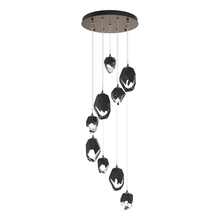 Hubbardton Forge - Canada 131142-SKT-STND-05-BP0756 - Chrysalis 9-Light Mixed Crystal Pendant