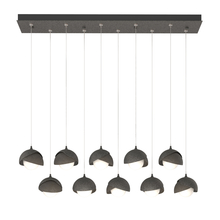 Hubbardton Forge - Canada 131205-SKT-STND-20-07-GG0711 - Brooklyn 10-Light Double Shade Pendant