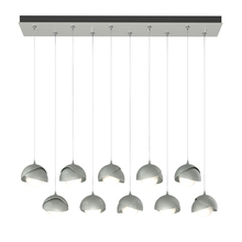 Hubbardton Forge - Canada 131205-SKT-STND-82-82-GG0711 - Brooklyn 10-Light Double Shade Pendant