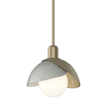 Hubbardton Forge - Canada 181183-SKT-MULT-84-85 - Brooklyn Double Shade Mini Pendant