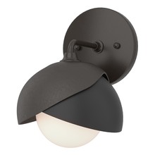 Hubbardton Forge - Canada 201374-SKT-14-10-GG0711 - Brooklyn 1-Light Double Shade Bath Sconce