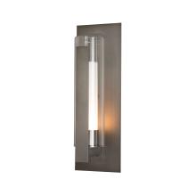 Hubbardton Forge - Canada 307283-SKT-77-ZU0662 - Vertical Bar Fluted Glass Large Outdoor Sconce