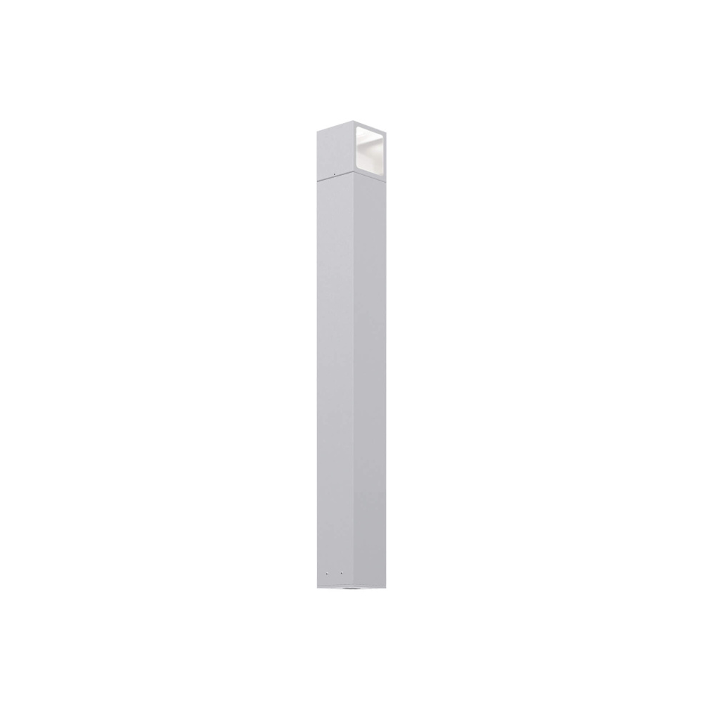 LED path light with square luminaire