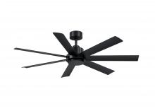 Fanimation FPD6865BLW - Pendry 56 inch Indoor/Outdoor Ceiling Fan - Black