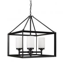 Russell Lighting 110-618/BLK - Heartland Chandeliers Black