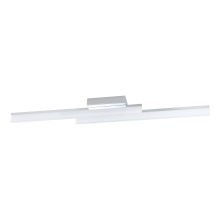 Eglo Canada 206023A - Integrated LED Ceiling Light with Chrome Finish & Satin Shade
