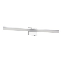 Eglo Canada 206027A - Integrated LED Bath/Vanity Light with Chrome Finish & Satin Shade