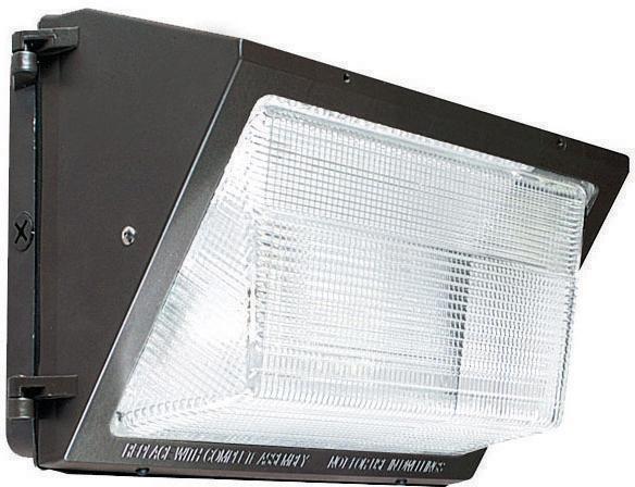 LED Wall Pack; 38 Watt; Bronze Finish; 120-277V