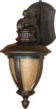 Nuvo 60/2517 - Galeon ES; 1 Light; Wall Lantern Arm Down with Tobago Glass; Lamp Included