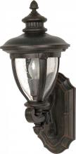 Nuvo 60/950 - Galeon - 1 Light - 19" - Wall Lantern - Arm Up w/ Clear Seed Glass