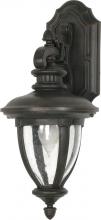 Nuvo 60/952 - Galeon - 1 Light - 19" - Wall Lantern - Arm Down w/ Clear Seed Glass