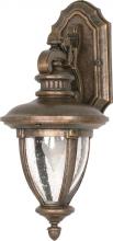 Nuvo 60/953 - Galeon - 1 Light - 19" - Wall Lantern - Arm Down w/ Clear Seed Glass