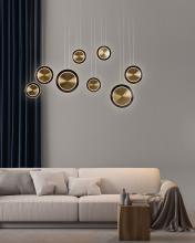 Page One Lighting PP121618-AB/BB - Saturn Multi Pendant