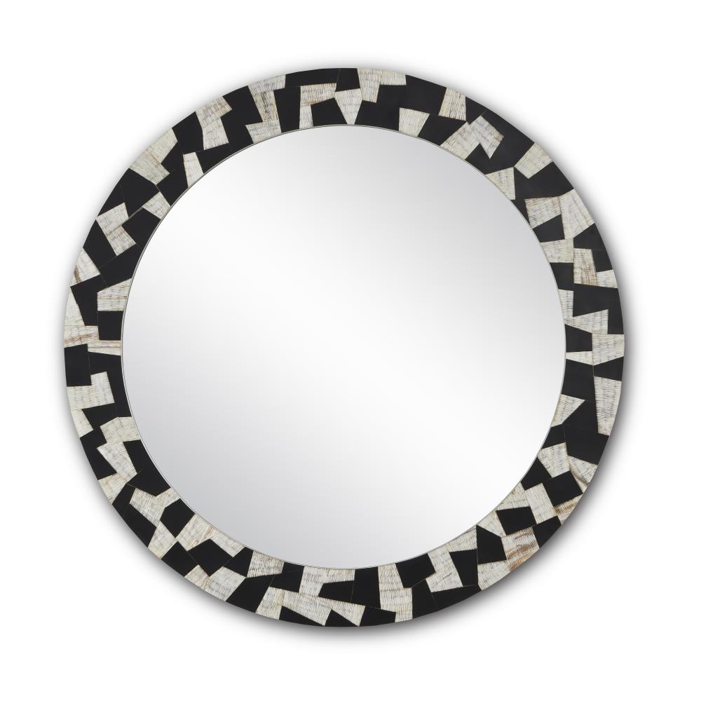 Bindu Round Mirror