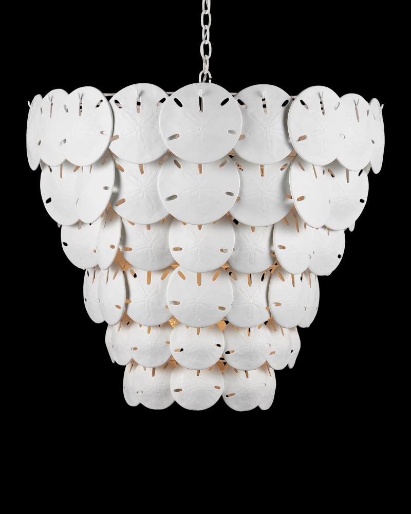 Tulum Extra Large White Chandelier