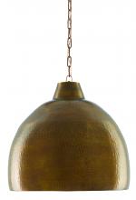 Currey 9000-0425 - Earthshine Brass Large Pendant