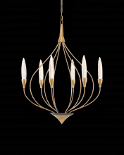 Currey 9000-0829 - Ischia Brass Chandelier