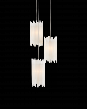 Currey 9000-0882 - Escenia 3-Light Round Multi-Drop Pendant